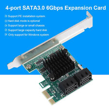SATA 3.0 4 Port PCIe Controller Karte SATA III 6 Gbps Erweiterungscontroller