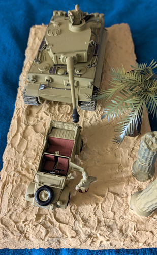 Diorama afrika tiger - afrika,