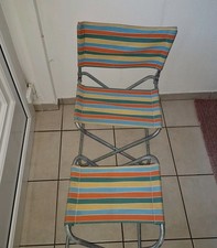 DDR Camping Stuhl + Hocker