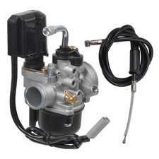 Vergaser Satz 17,5mm für Piaggio TPH NRG Sfera Gilera Runner inklusive E-Choke