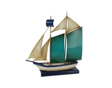 abc HOME Tischdeko Segelschiff