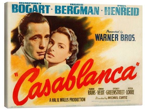 Leinwandbild casablanca - leinwandbild,