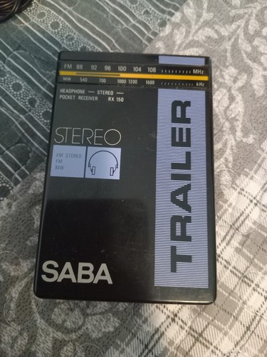 Saba squeezebox radio - saba,