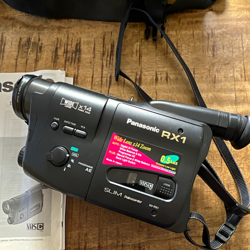 Panasonic palmcorder rx1 - palmcorder,