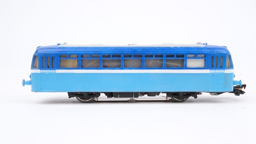 Märklin schienenbus blau - h0,