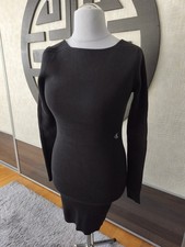 Calvin Klein Kleid langarm in Schwarz Größe S NEU ORIGINAL UNGETRAGEN