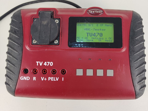 Testboy tv470 vde tester - tv470, vde-tester