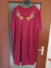 Little Rose Big Shirt in XXL  in Weinrot