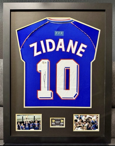 Zinedine zidane signiertes - zinedine,