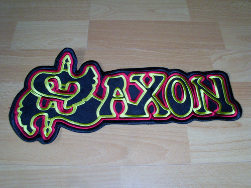 Saxon backpatch patch shape - backpatch,