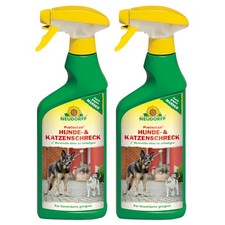 Neudorff Hunde- und Katzen-Schreck AF 2x 500 ml Hundeschreck Katzenschreck Spray