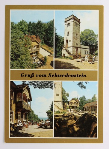 Postkarte gruß vom - gruß,