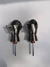 2 Vintage Ritterhelm Rüstung Ausgießer  Metall Verschluss Flasche kurios