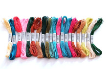 Stickgarn Konvolut 20 Stk- 8