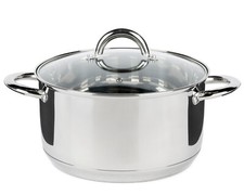 Edelstahl Kochtopf mit