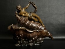 Bronzierte Jugendstil Regule