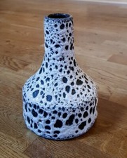 Vase seventies Dekor Fat Lava