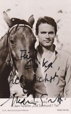 MARIO GIROTTI / TERENCE HILL Original Autogramm Rüdel Postkarte Widmung selten
