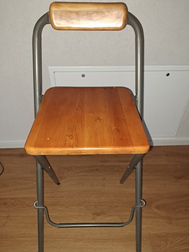 Ikea holz metall - , klapphocker