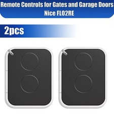 2 Stück Garagentor-Handsender Für Nice ON2E 2-Befehl Handsender FLOR 433 MHz