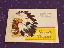 Kiebitz Illert Ewald Der alte Trapper Sammelbilderalbum top erhalten komplett