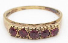 Vintage Ring 9 kt Gold 5