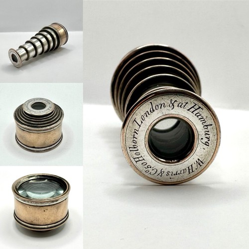Versilbertes spionageglas mit - versilbertes,