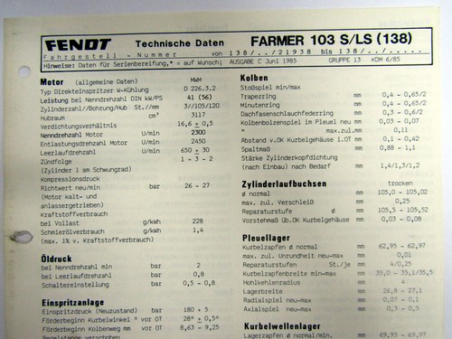 Fendt farmer 103 fw138 - ls,