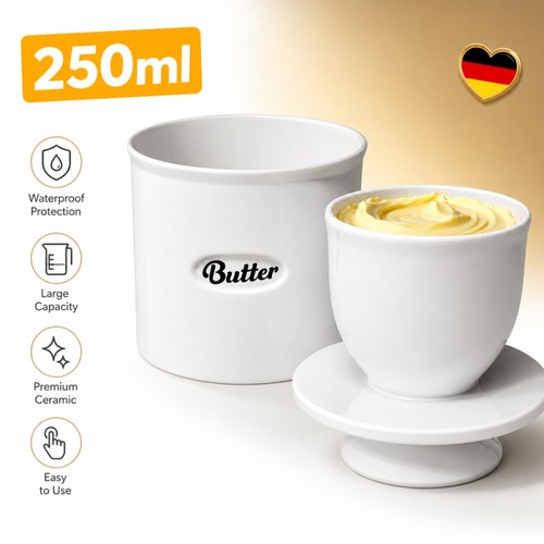 Butterglocke keramik - butterglocke,