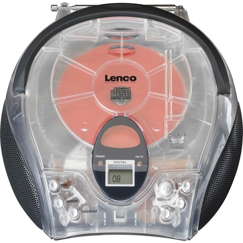 Lenco scd transparent radio - transparent,