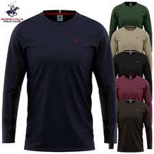 Herren Langarm T-Shirt 100%