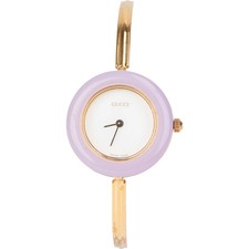 Gucci Gold Tone Change Bezel