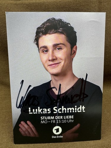 Autogrammkarte sturm der liebe - autogrammkarte,
