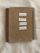 altes Album mit 40 Postkarten 1923/24 Riesengebirge