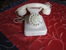 telefon w48 elfenbein Baujahr 1957, voll funkionsfähig, sieht aus wie neu