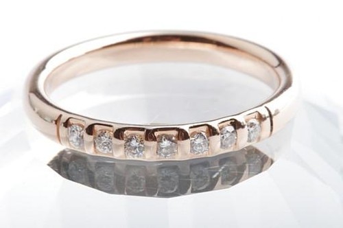 Schöner ring 585 - ring, rosegold