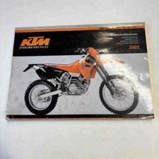 KTM 400/520 SX/MXC/EXC Racing 2002 321017 Motorrad-Handbuch gebraucht manual
