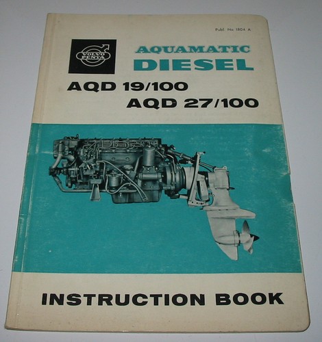Instruction book volvo penta - instruction,