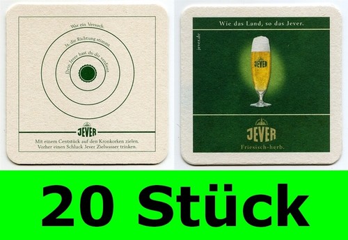 Stück bierdeckel jever - stück,