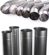 Kaminrohr Ofenrohr Ofenknie Bogen Knie Heizung Kaminofenrohr 9 DN wählbar