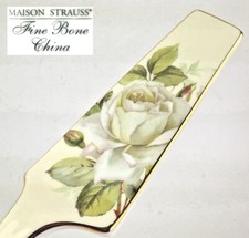 Porcelain Cake Server Flowers