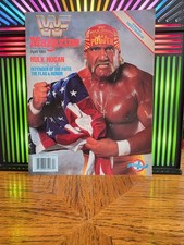 Vintage WWF Magazine April