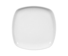 Seltmann Weiden Lido 17,5 cm Brotteller eckig kleine Kuchenteller weiß modern