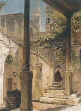 Mädchen in Architektur Carl