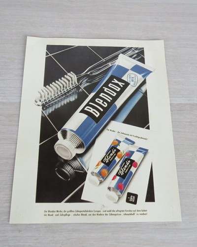 Blendax plakat glanzplakat - .,