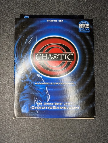Chaotic trading card - card,