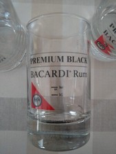 Bacardi Shot Gläser mit