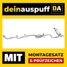 Auspuffanlage für Mercedes