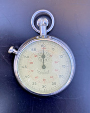 Hanhart Stoppuhr - 3 Steine - mechanisch - um 1960