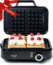 Adler Doppelwaffeleisen 2000 W